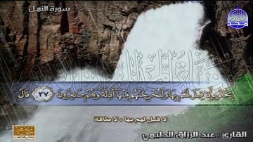 الختمة المنوعة المصحوبة بالمعاني 🍂الجزء  التاسع عشر" الربع 7.8 " من القرآن🍂القارئ :عبدالرازق الدليمي