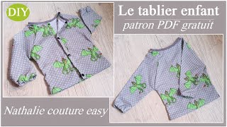 Tuto Couture Bavoir / Tablier à Manches pour toute activité salissante 