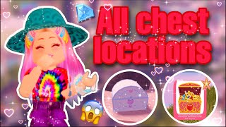 *ALL* CHEST LOCATIONS IN DIAMOND BEACH | Royale high summer update 2021