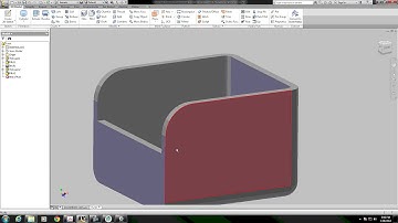 Recreating an Object in Inventor #5 Modeling Dump Bucket
