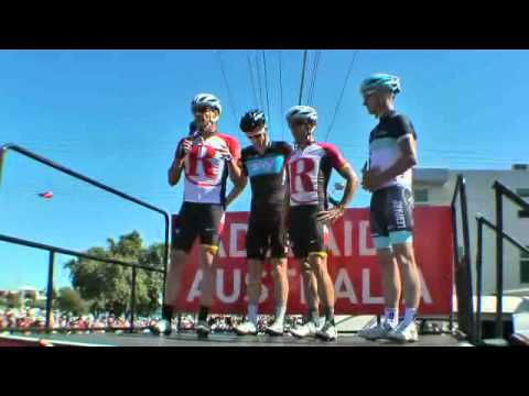 Twitter Ride with Lance Armstrong - 2011 Tour Down Under