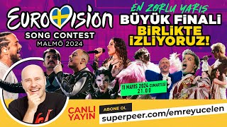 EUROVISON 2024 FİNALİNİ HEP BİRLİKTE İZLİYORUZ !!! - Live on #superpeer 🤙