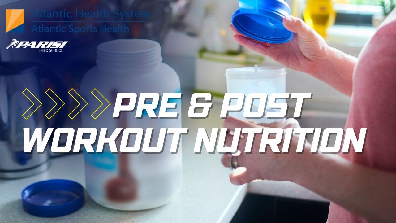 Pre and Post Workout Nutrition YouTube