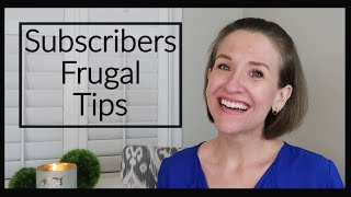 25 FRUGAL LIVING HABITS (From My Viewers) PART 1 | Financial Independence | JENNIFER COOK
