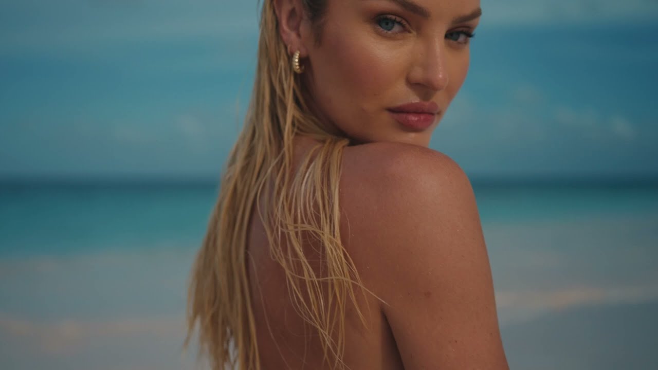 Candice Swanepoel Alo Yoga Tropic of C Swim Campaign