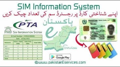 🇵🇰 How to Check SIM Owner Details Online in Pakistan 2025 | Jazz, Zong, Telenor, Ufone