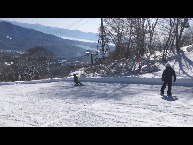 スノーボード　赤倉観光リゾートスキー場　AKAKAN