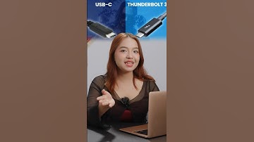 Cổng Thunderbolt và USB C khác gì nhau? #thegioilaptop #laptop #shorts