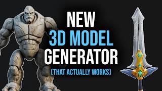 3D AI Model Generation is Getting GOOD - Incredible Showcase!