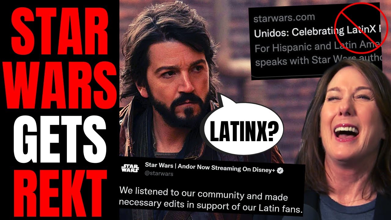 Star Wars DELETES TWEET After Getting DESTROYED By Fans | Everyone HATES The Woke Term "Latnx"