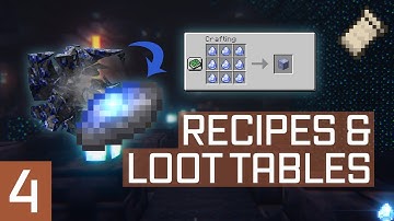 Minecraft 1.19 Fabric Modding Tutorial | RECIPES & LOOT TABLES | #4