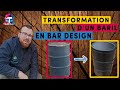 Tuto diy transformation dun baril en bar design 