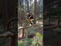 Scary 180 on the log🥶 #mtb