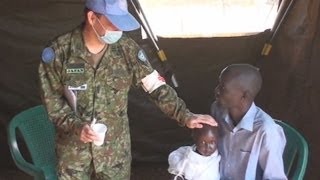インフラ整備再開めどなし　避難民への支援行う、南スーダンの陸自