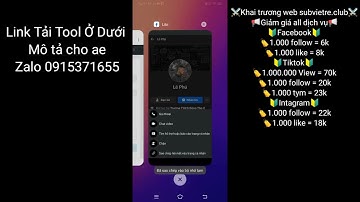 Share Tool Buff Follow Bằng Page Tốc Độ 100k Follow Ngày Mới Nhất   Tricker07