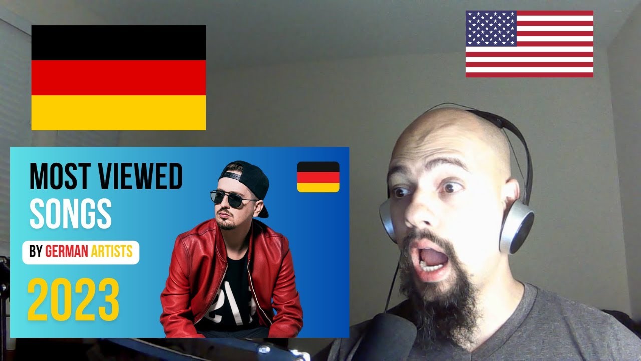 American Reacts To Top 100 Most VIEWED SONGS of ALL TIME by GERMAN ...