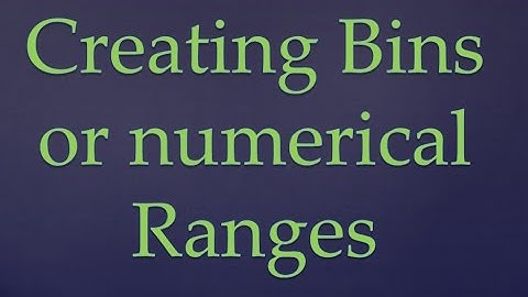 R Programming|| Creating bins or ranges from numeric data in R Programming ||  R Bins || R Ranges