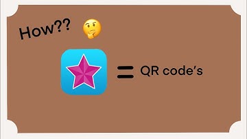 How to add text QR code’s in video star