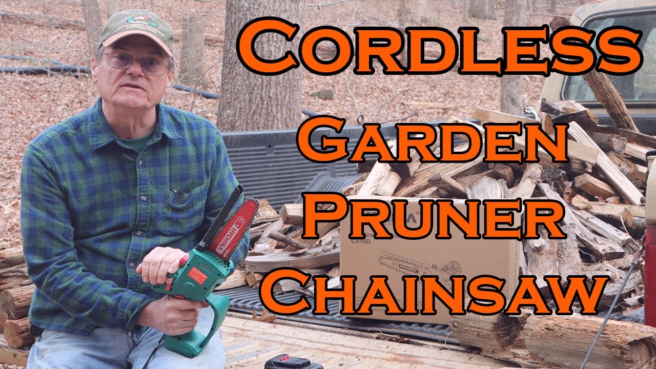 Tips for Using a Cordless Mini Chainsaw - Welcome to HYCHIKA