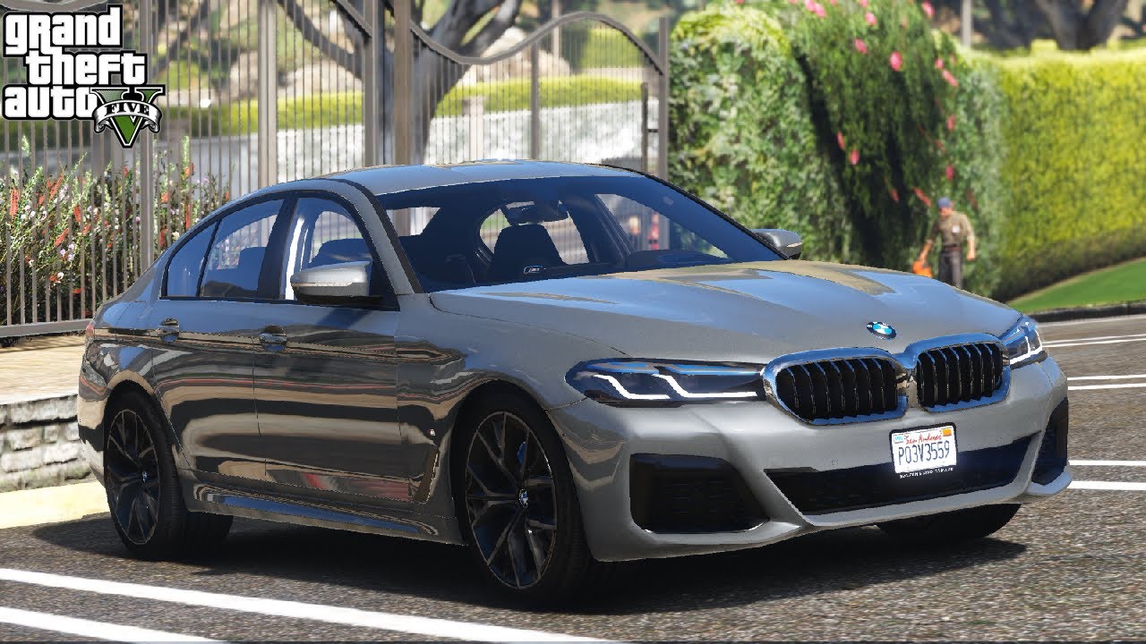 GTA 5 - 2021 BMW 5 Series 530D - YouTube