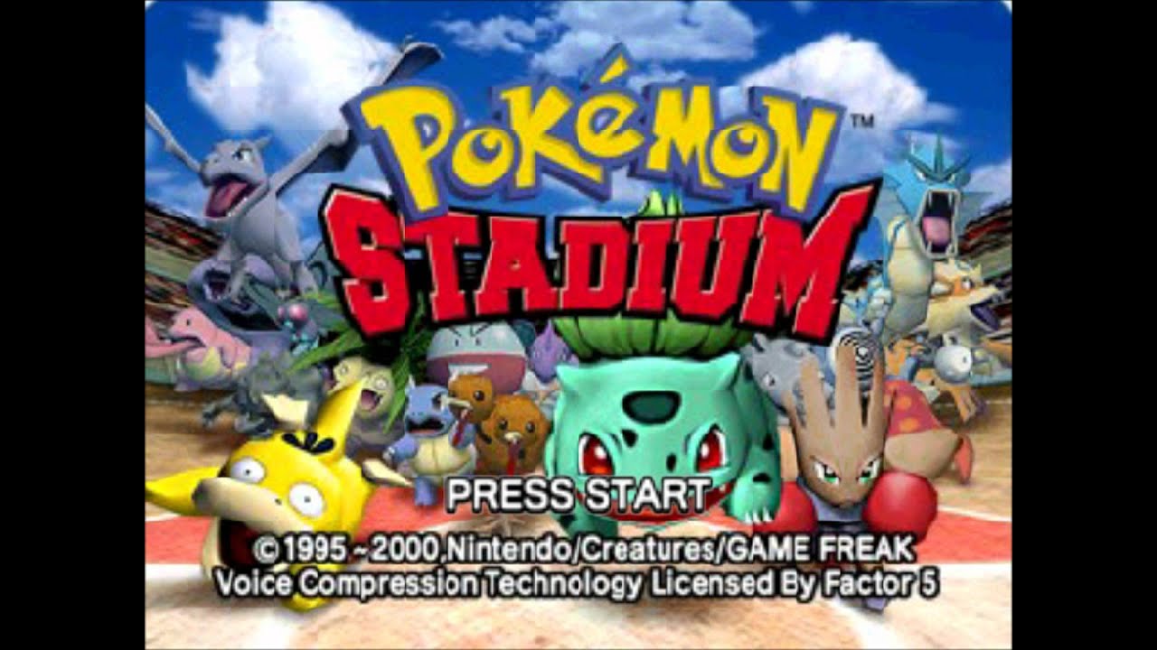 Pokemon Stadium Intro HD YouTube Pokemon Stadium Intro HD YouTube