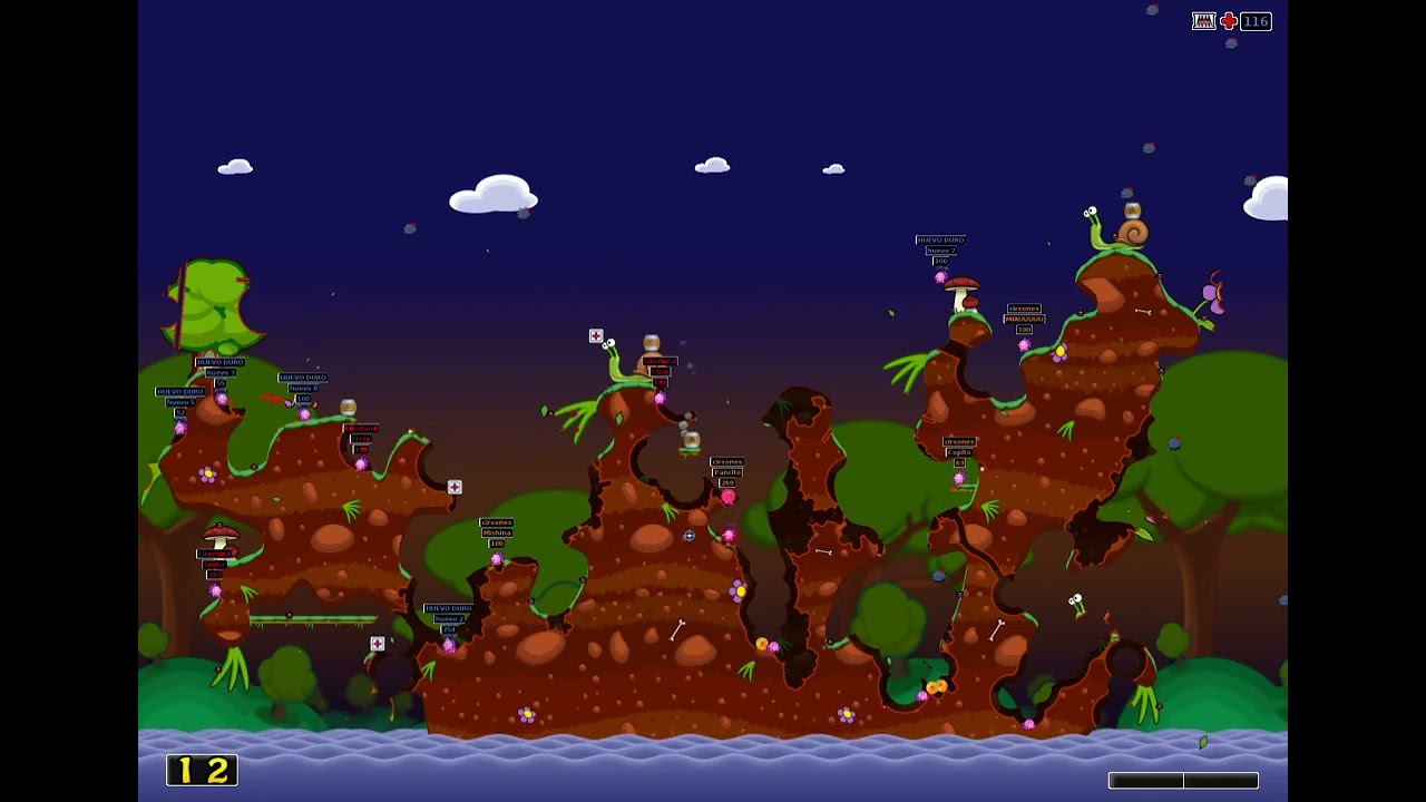 Hedgewars HIGHLANDER yo vs Marquitos23 y killerA (David111 gané)