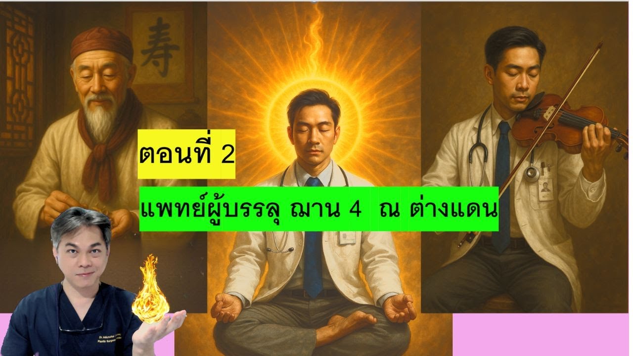 ตอนที่ 2 : การบรรลุธรรมในต่างแดน ของคุณหมอผู้ฝึกสมาธิจนได้ จุตูปปาตญาณ( รู้จากเกิดดับของสรรพสัตว์)