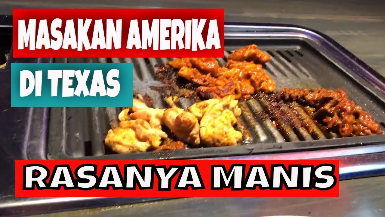 MAKANAN AMERIKA DI TEXAS CENDERUNG MANIS 