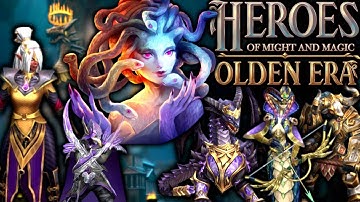 Heroes of Might and Magic Olden Era Demo Full Playthrough - Ylwari - Single Hero Mode
