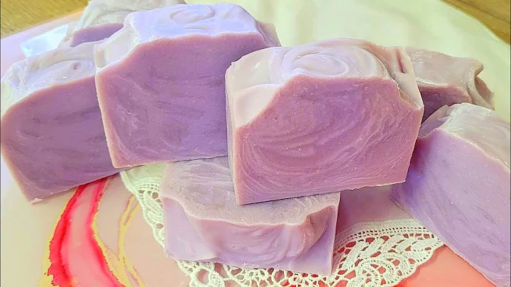 Hair SHAMPOO BARS With Tallow & Lavender For Shiny Manageable Hair