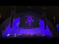 #BlackMovieSoundTrackIII PRINCE TRIBUTE ~ “Purple Rain” 💜 at Hollywood Bowl