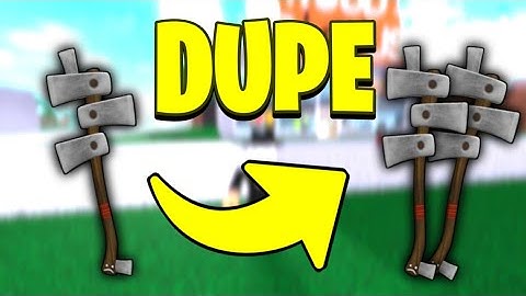 HOW TO Easily Duplicate ANY AXE in Lumber Tycoon 2! Roblox