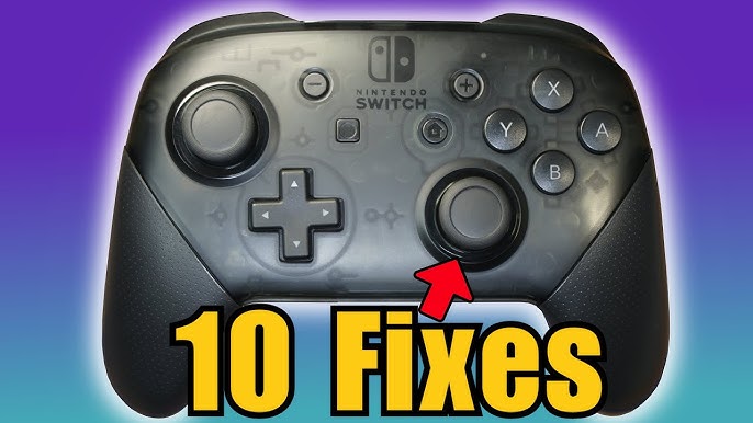 Repair Nintendo Switch Pro Controller - Broken Joystick No