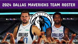 2024 Dallas Mavericks Team Roster | Western Conference Finals | #NBAPlayoffs