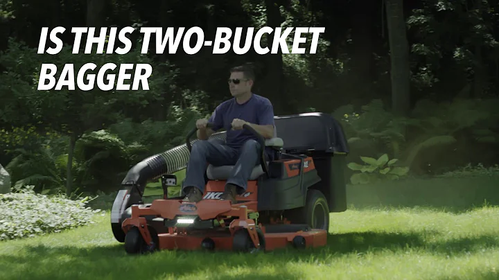 Two-Bucket Bagger for Zero-Turn Lawn Mowers | Ariens®