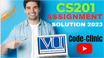 CS201 Assignment 1 Fall 2023 Solution | CS201 Assignment No. 1 Solution Fall 2023 | By CODE CLINIC