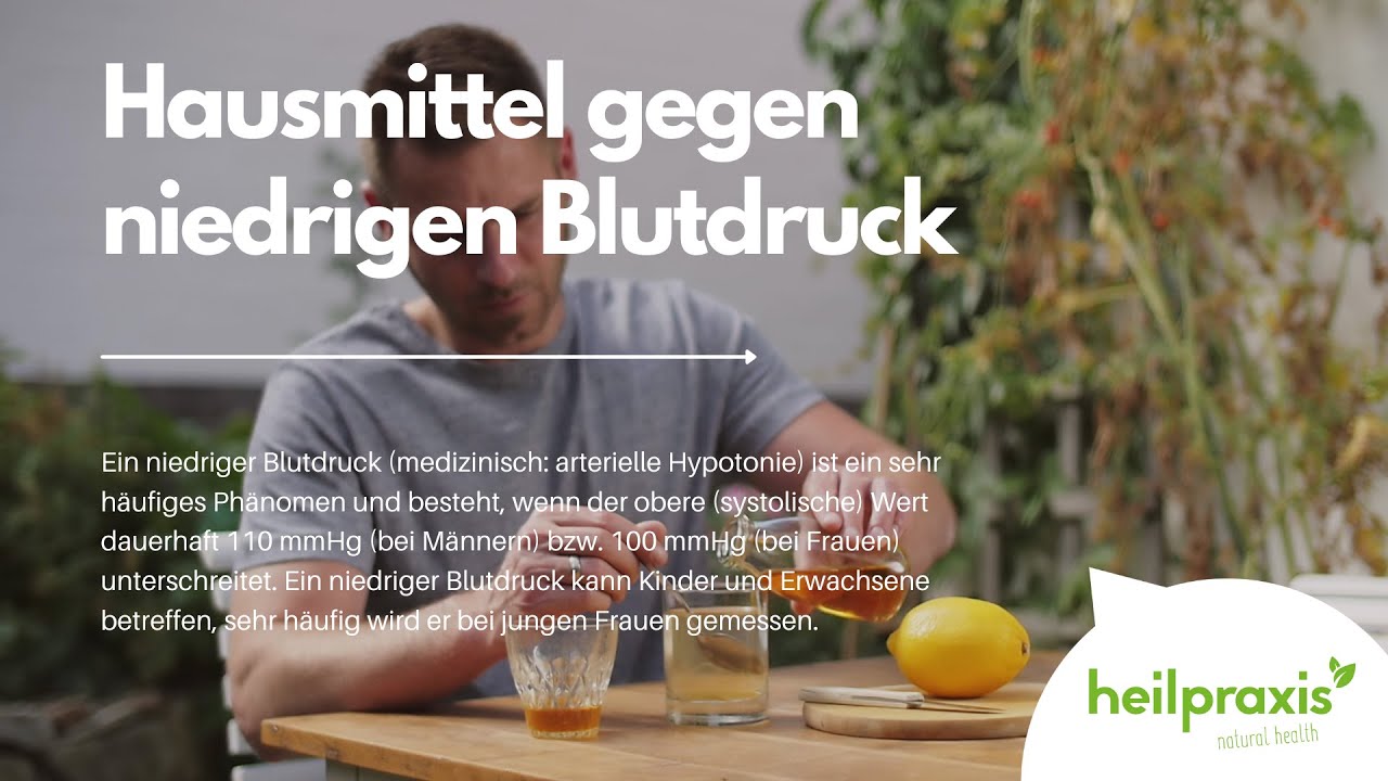 Niedriger Blutdruck Bei Hitze Was Tun www.youtube.com