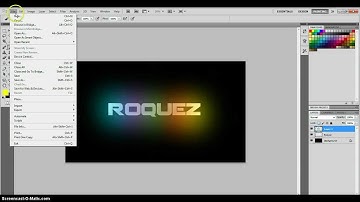 How To Make a Abstract Background - Photoshop Cs5