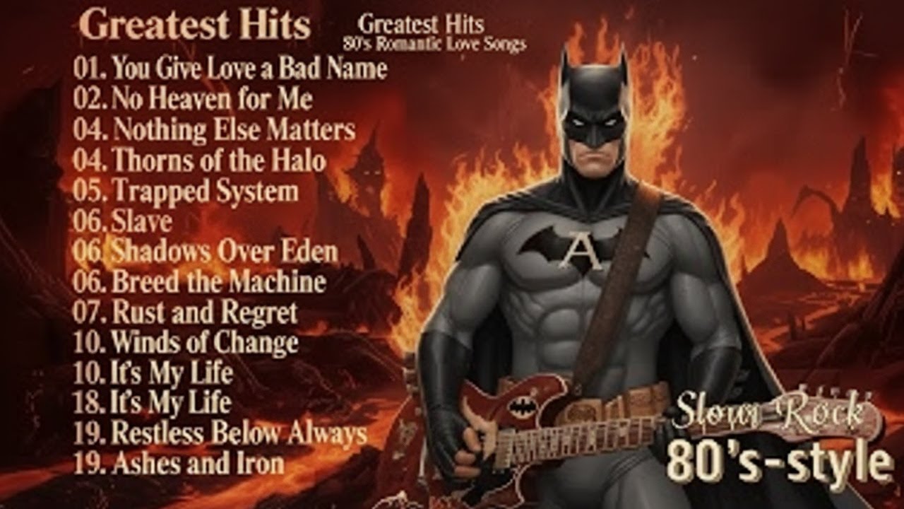 Rock Ballads for Broken Hearts 80s 90s Love Songs Inspired by Bon Jovi ...