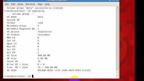 Creating Logical volume manager (lvm)