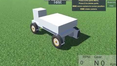 Basic car physics with Wheel Controller Asset,dynamic suspension animation,basic HUD.