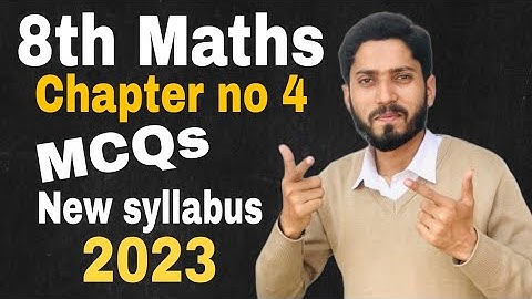 Class 8 Maths Chapter 4 Practical Geometry MCQ | Class 8 Practical Geometry MCQs | Chapter 4 MCQ