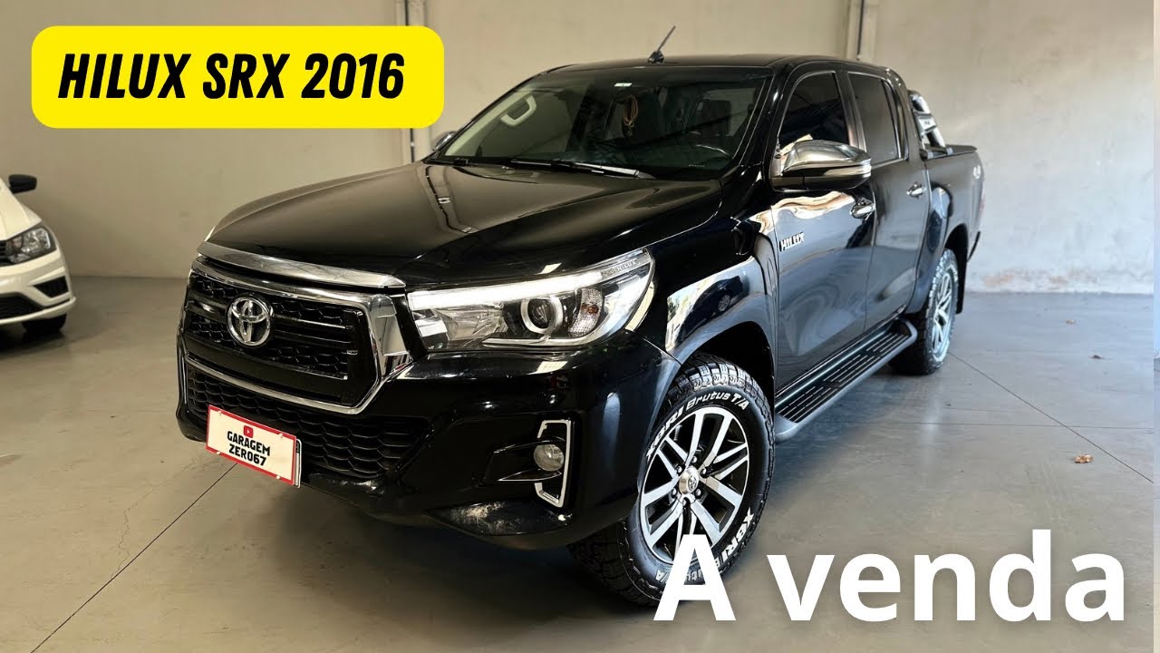 Toyota Hilux Srx 2.8 4x4 Diesel 2016 mais nova do Brasil! 