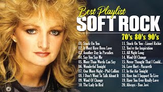 Bonnie Tyler, Lionel Richie, Elton John, Phil Collins, Bee Gees | Soft Rock Ballads 70s 80s 90s