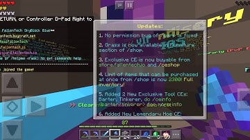 FallenTech Skyblock Blue