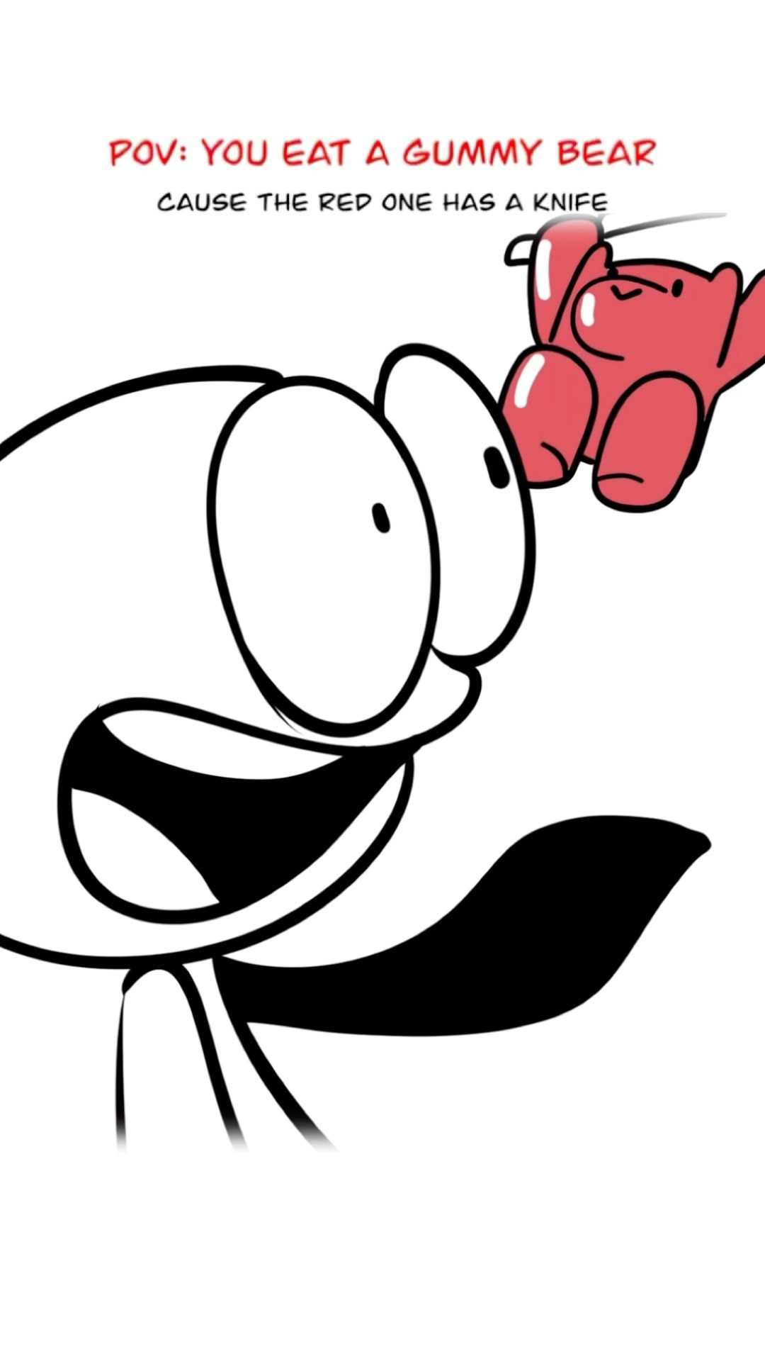 Gummy Bears Are Chasing Me ? (Animation Meme) #shorts
