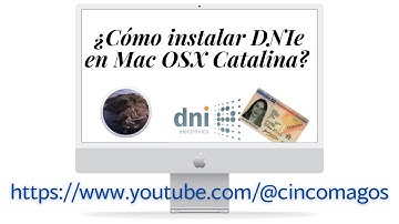 ¿Cómo instalar el DNIe en OS X Catalina?