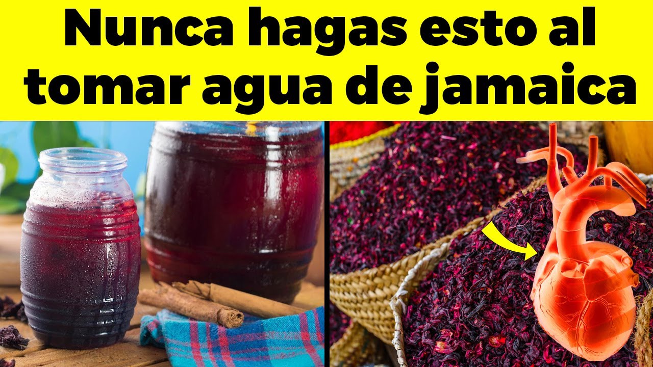 7 errores comunes al tomar AGUA DE JAMAICA que dañan tu cuerpo