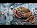 How Crab Sticks Are Made | Inside a Seafood Processing Factory