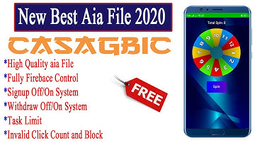 New Best Aia File 202 [ High Quality Aia File 2020] No Bug /Fully firebase Control